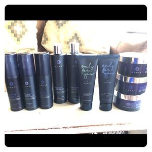 Monat hair products shampoo, conditioner, masques